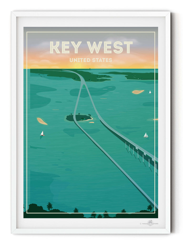 Key West United States Poster Print new north america