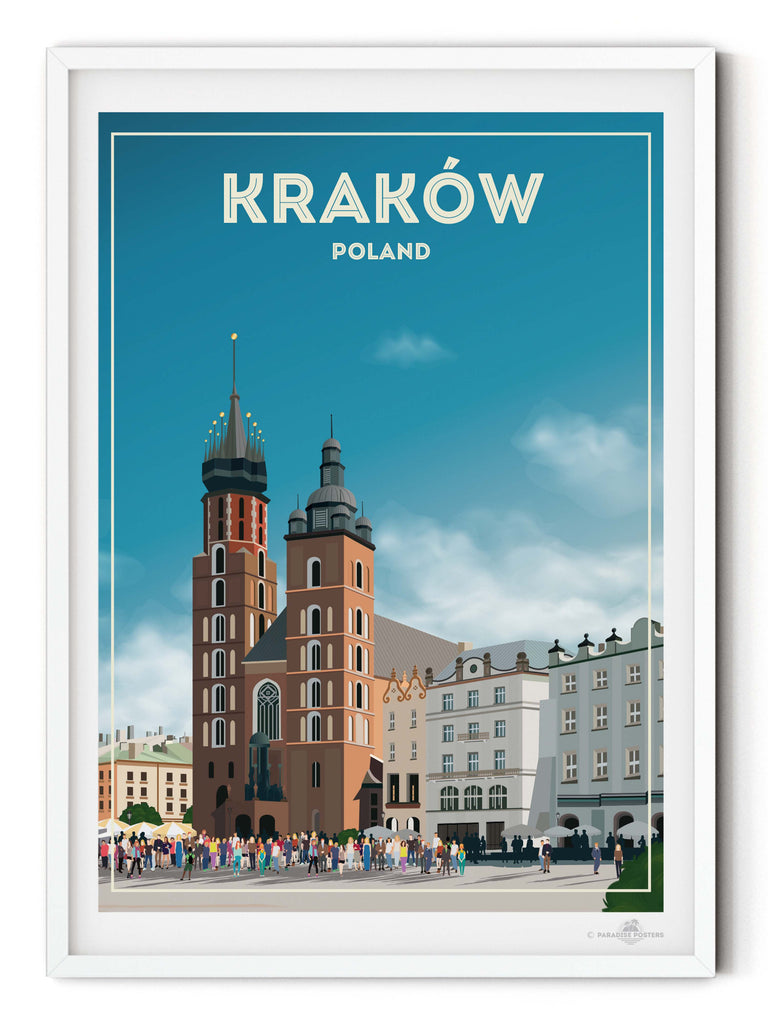 Kraków Poland Poster Print Europe new