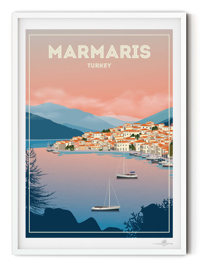 Marmaris Turkey Poster Print Europe new Turkey