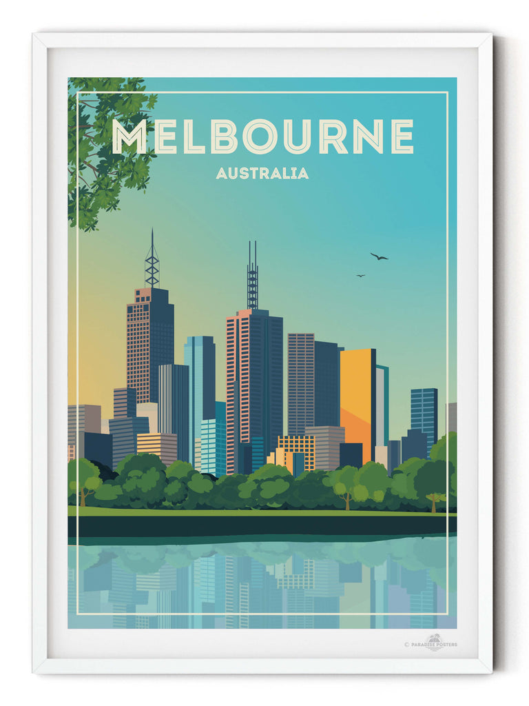 Melbourne Australia Poster Print Australia new