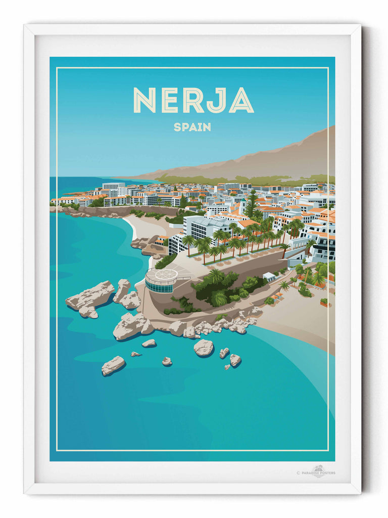 Nerja Spanien Reiseposter Druck Europa neu Spanien