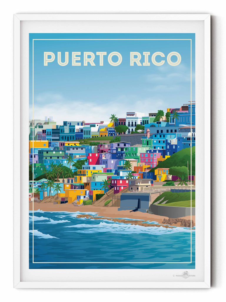 Puerto Rico Poster Print new