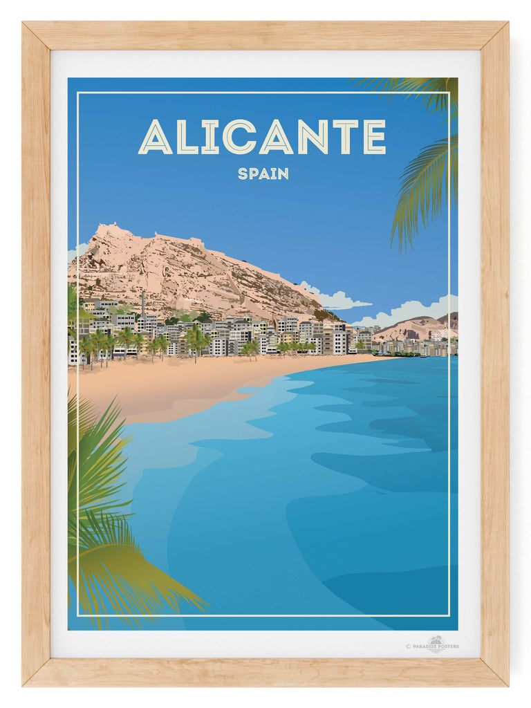 Alicante Spain Poster Print Europe new Spain