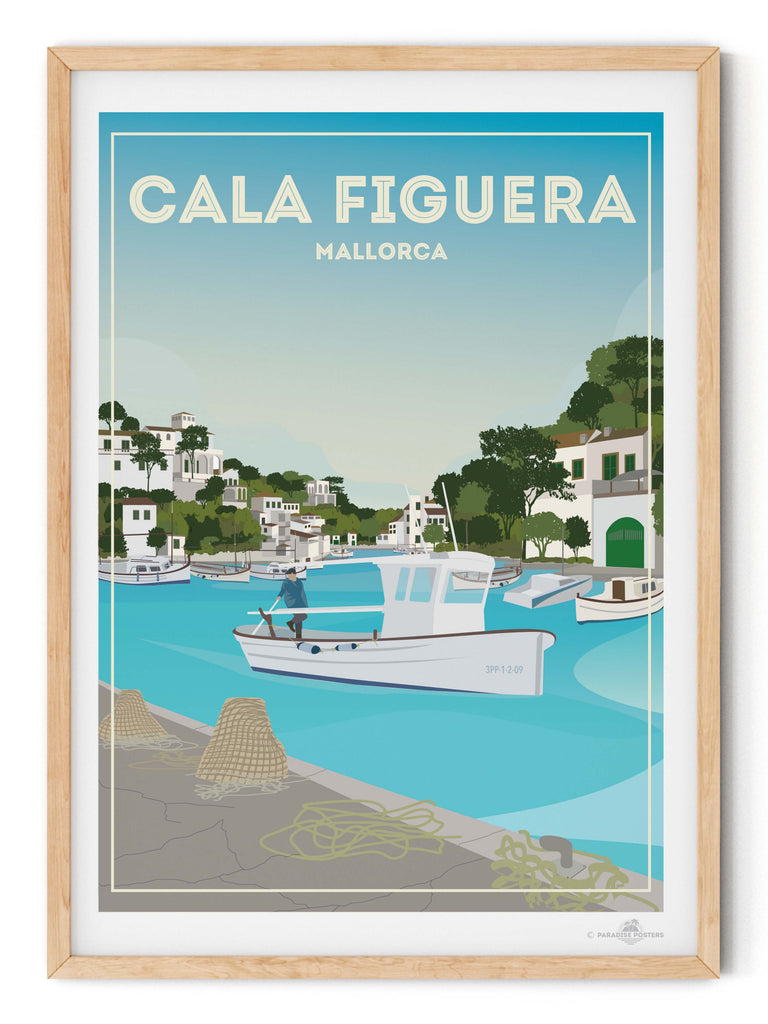 Cala Figuera Mallorca Poster Print Europe new