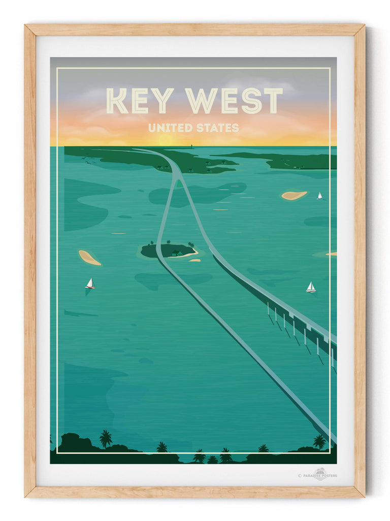 Key West United States Poster Print new north america