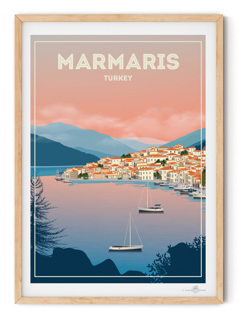 Marmaris Turkey Poster Print Europe new Turkey