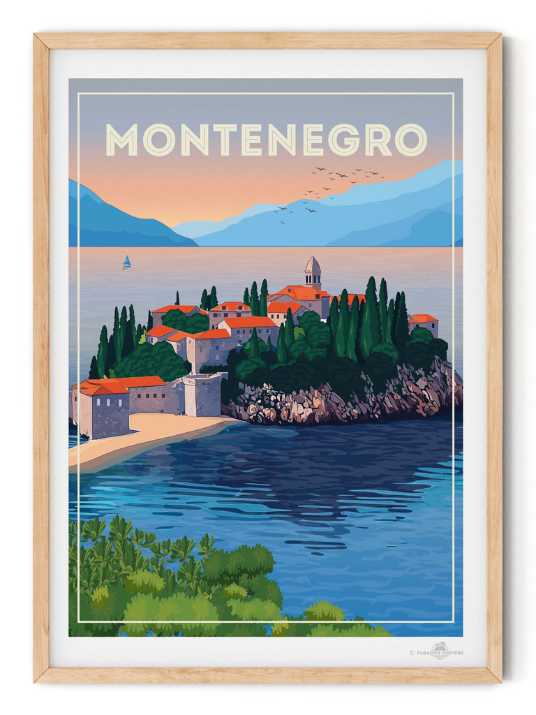 Montenegro Poster Print Europe new