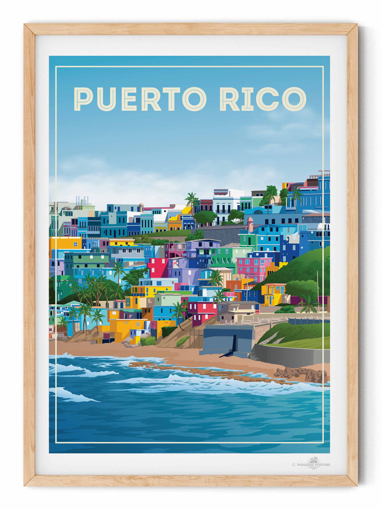 Puerto Rico Poster Print new