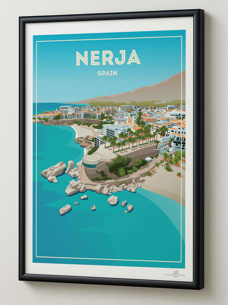 Nerja Spanien Reiseposter Druck Europa neu Spanien