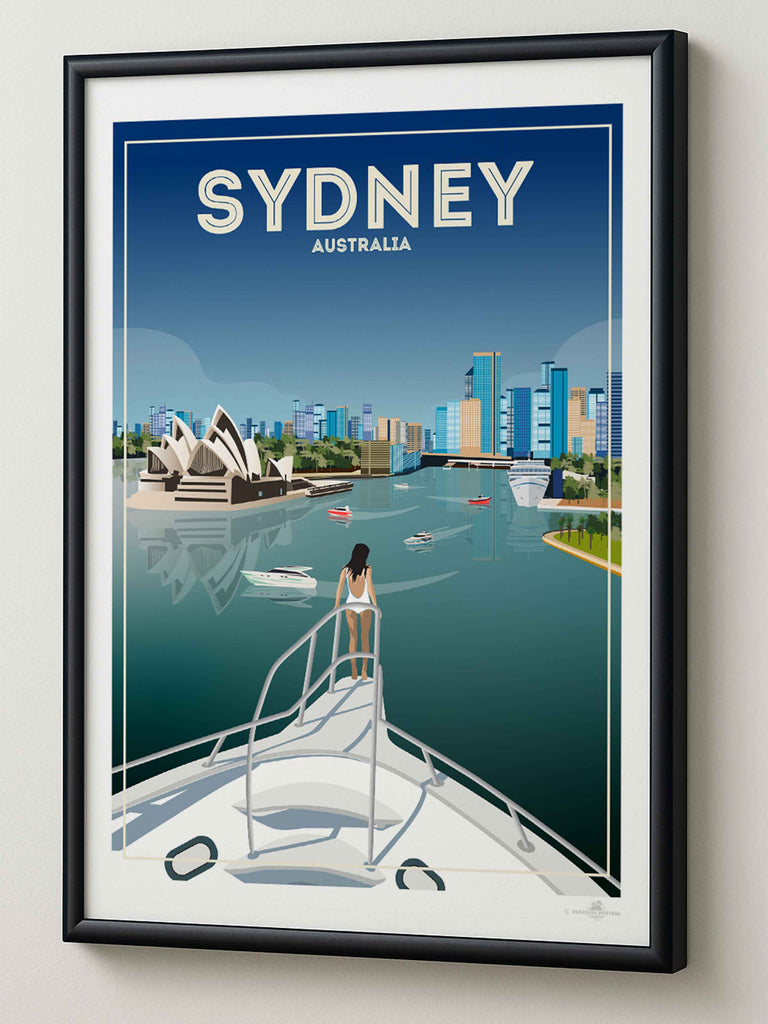 Sydney Australia Travel Travel Poster Print Australia Sydney