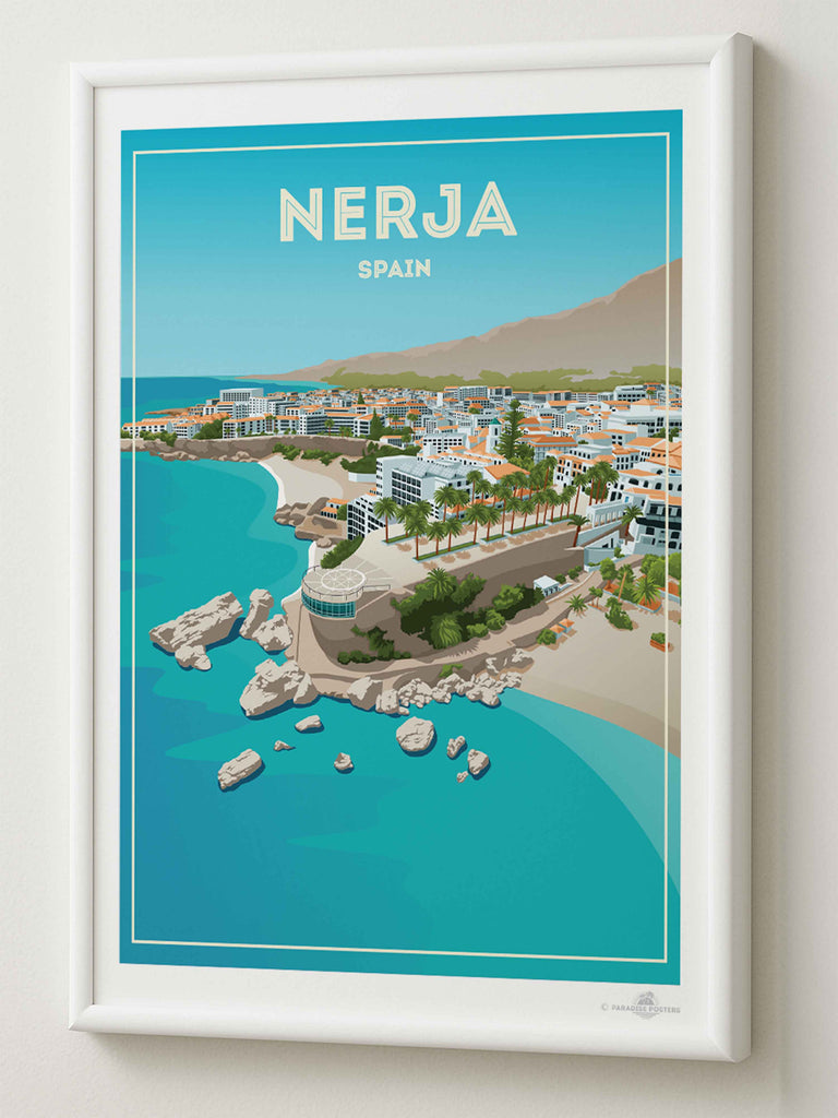 Nerja Spanien Reiseposter Druck Europa neu Spanien