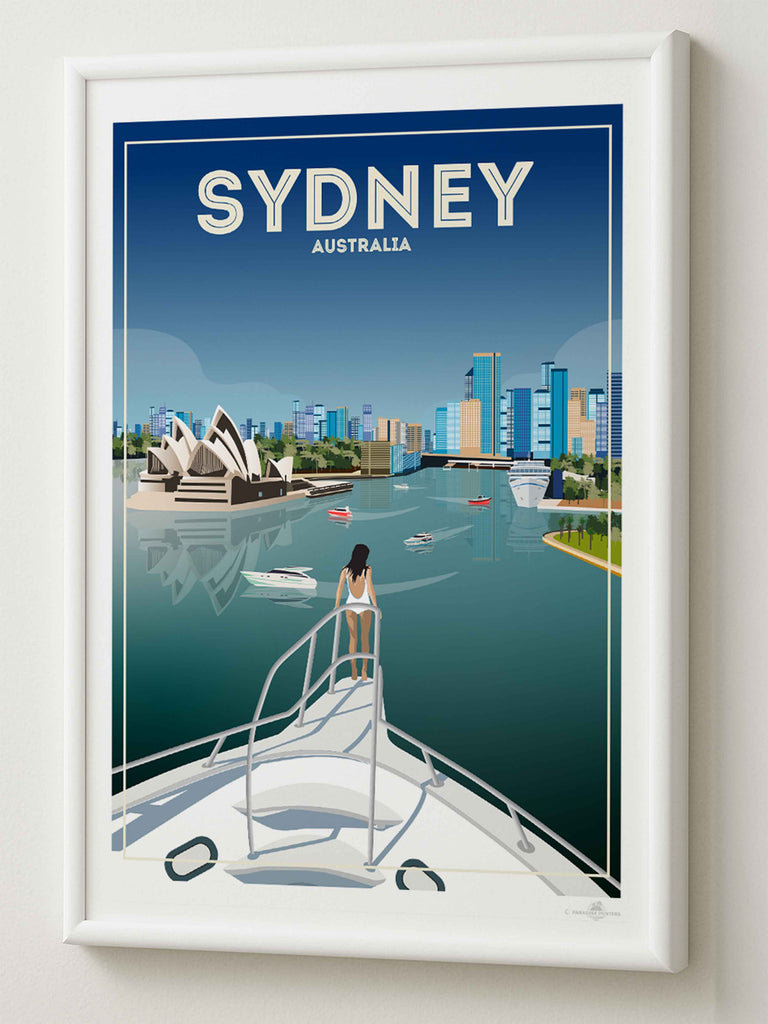 Sydney Australia Travel Travel Poster Print Australia Sydney