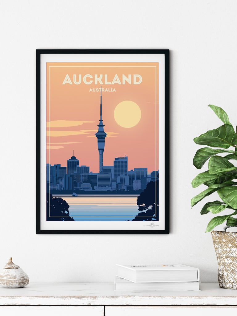 Auckland New Zealand Poster Print new New Zealand