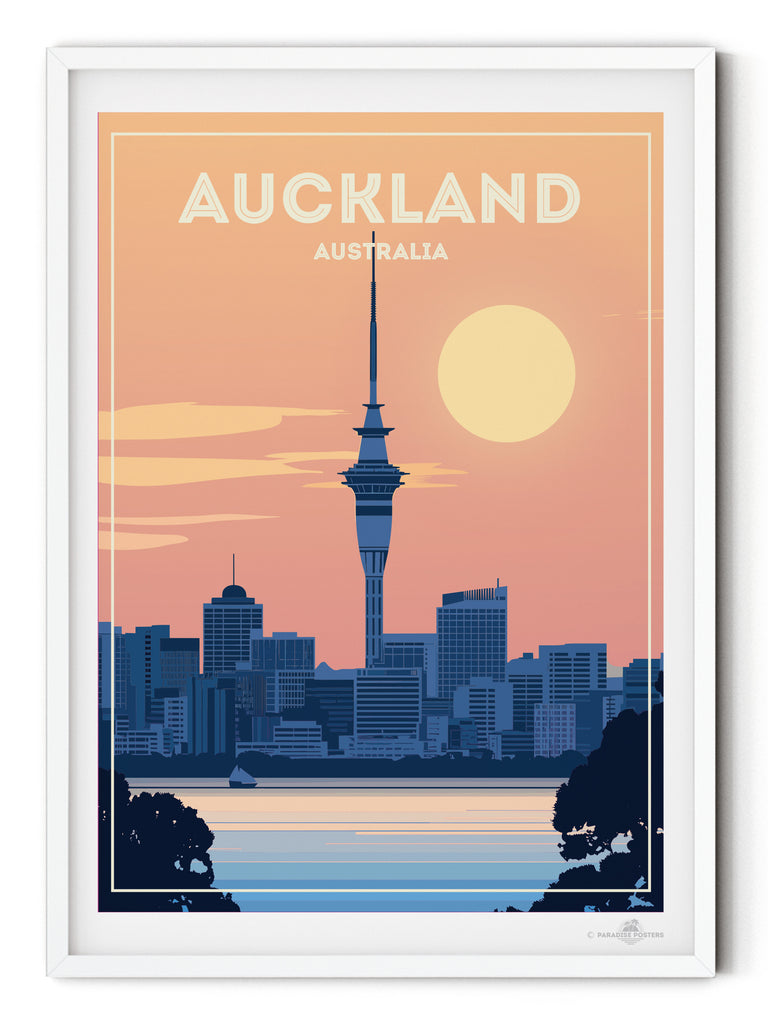 Auckland New Zealand Poster Print new New Zealand