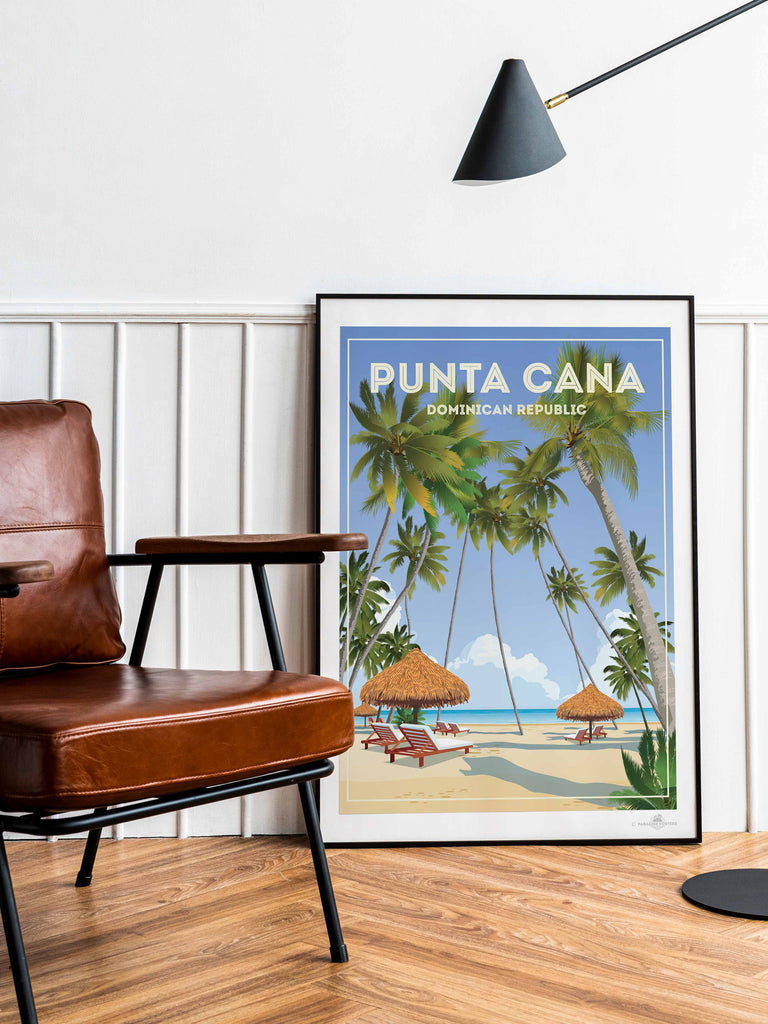 Punta Cana Dominican Republic Travel Poster Print