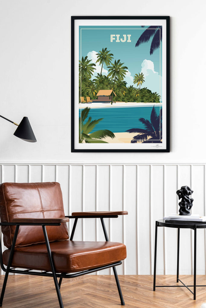 Fiji Travel Poster Print oceania