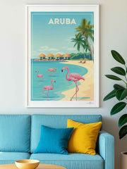 Aruba Reise Posterdruck