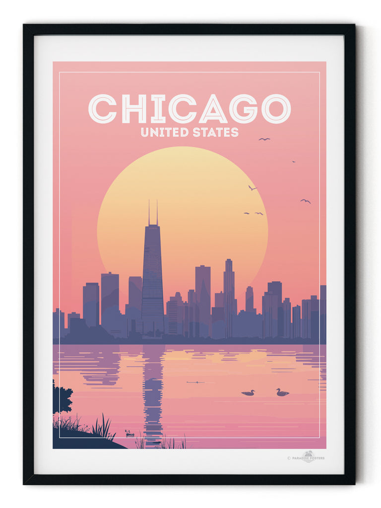 Chicago United States Poster Print United States