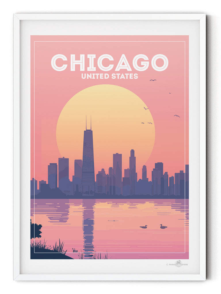 Chicago United States Poster Print United States