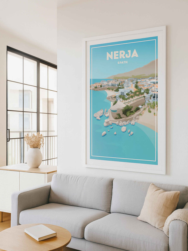 Nerja Spanien Reiseposter Druck Europa neu Spanien