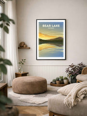 Bear Lake Colorado Travel Poster Print