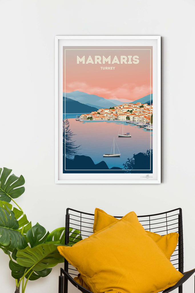 Marmaris Turkey Poster Print Europe new Turkey