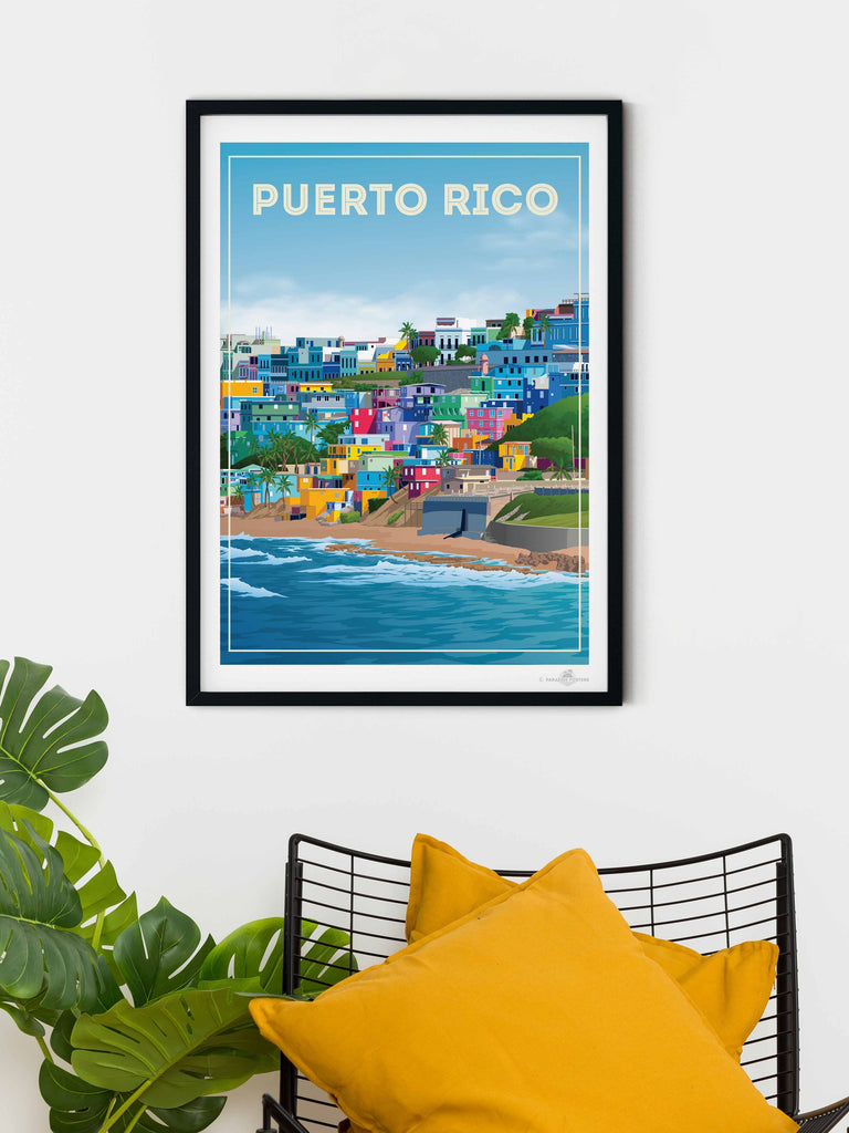 Puerto Rico Poster Print new