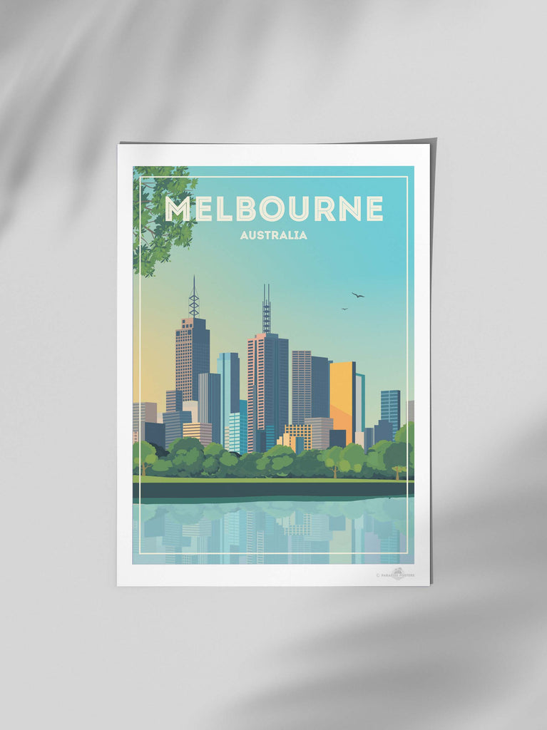 Melbourne Australia Poster Print Australia new