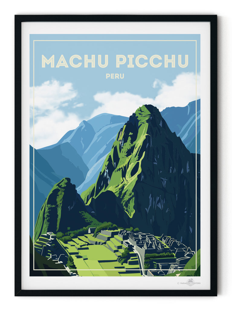 Machu Picchu Peru Poster Print new peru south america