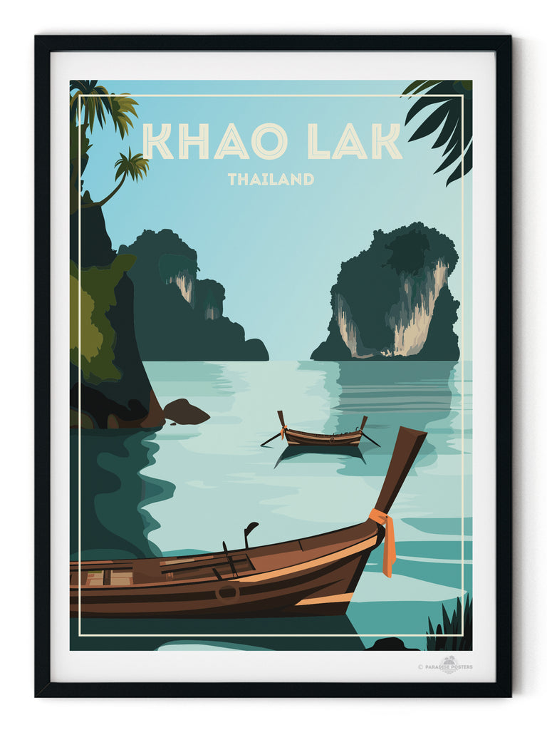 Khao Lak Thailand Poster Print new United States