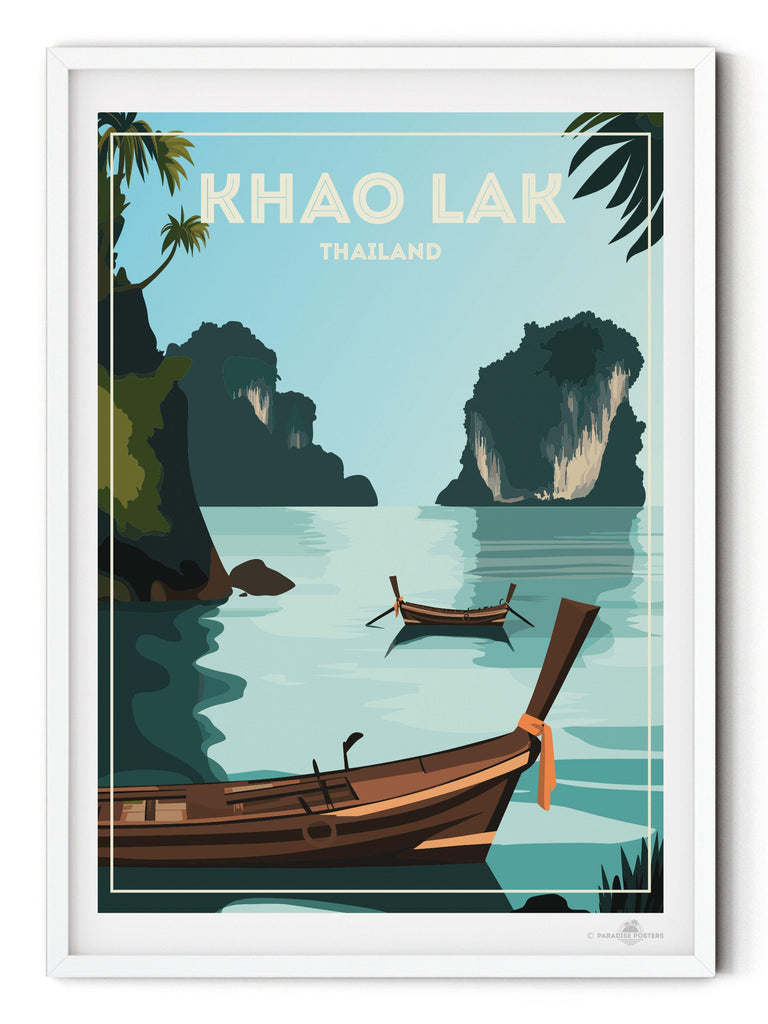 Khao Lak Thailand Poster Print new United States