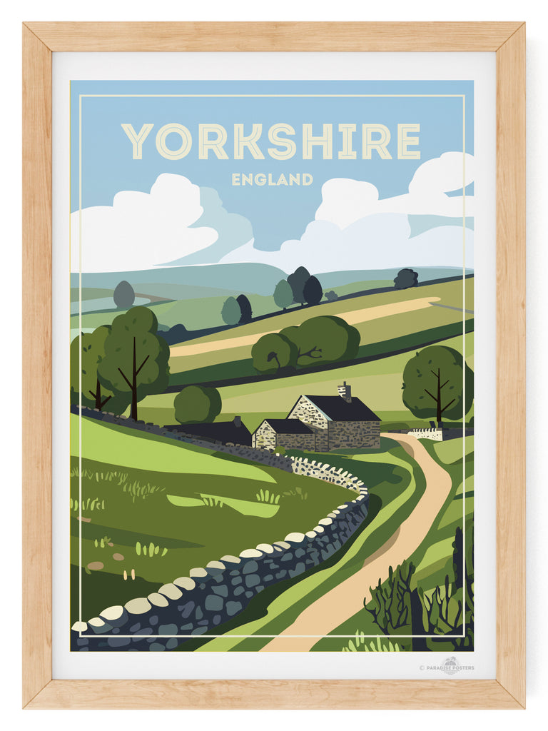 Yorkshire England Paradise Posters England Europe