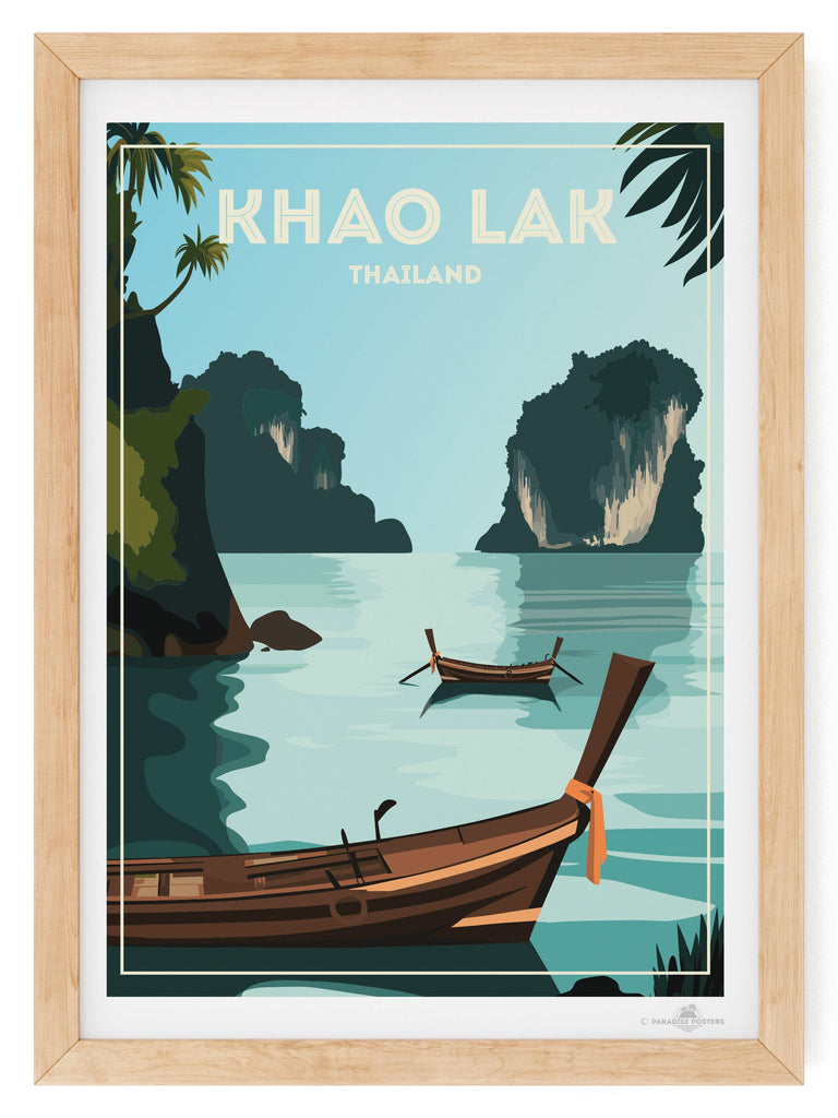 Khao Lak Thailand Poster Print new United States