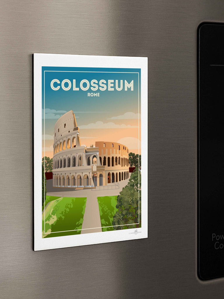 Colosseum Rome Travel Poster Print Colosseum Europe Italy Rome