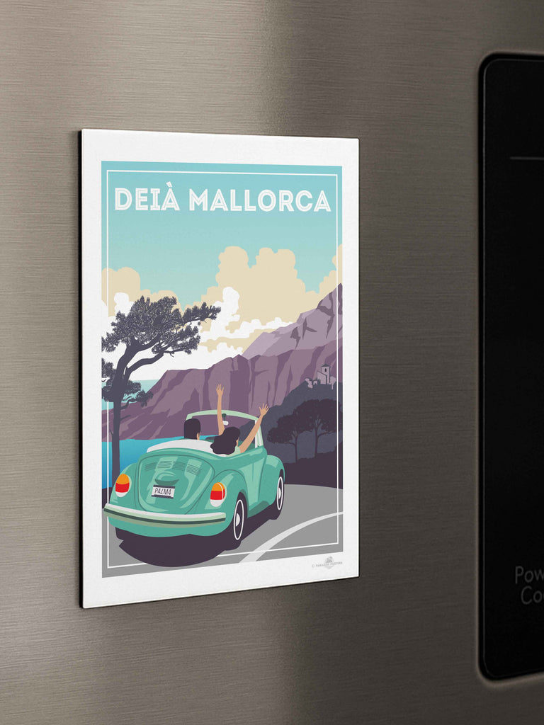 Deia Mallorca Travel Poster Print Majorca Spain