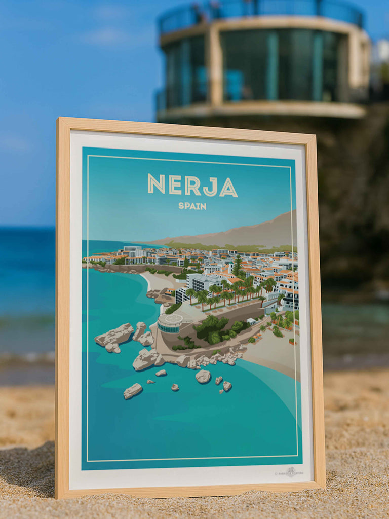 Nerja Spanien Reiseposter Druck Europa neu Spanien