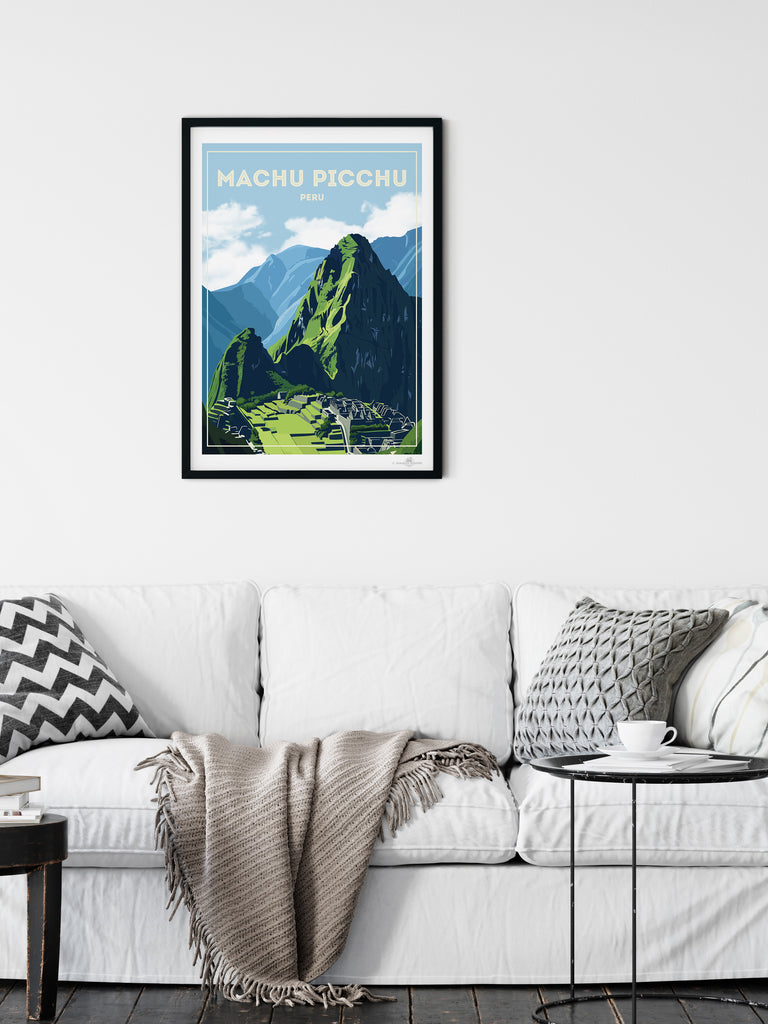 Machu Picchu Peru Poster Print peru south america