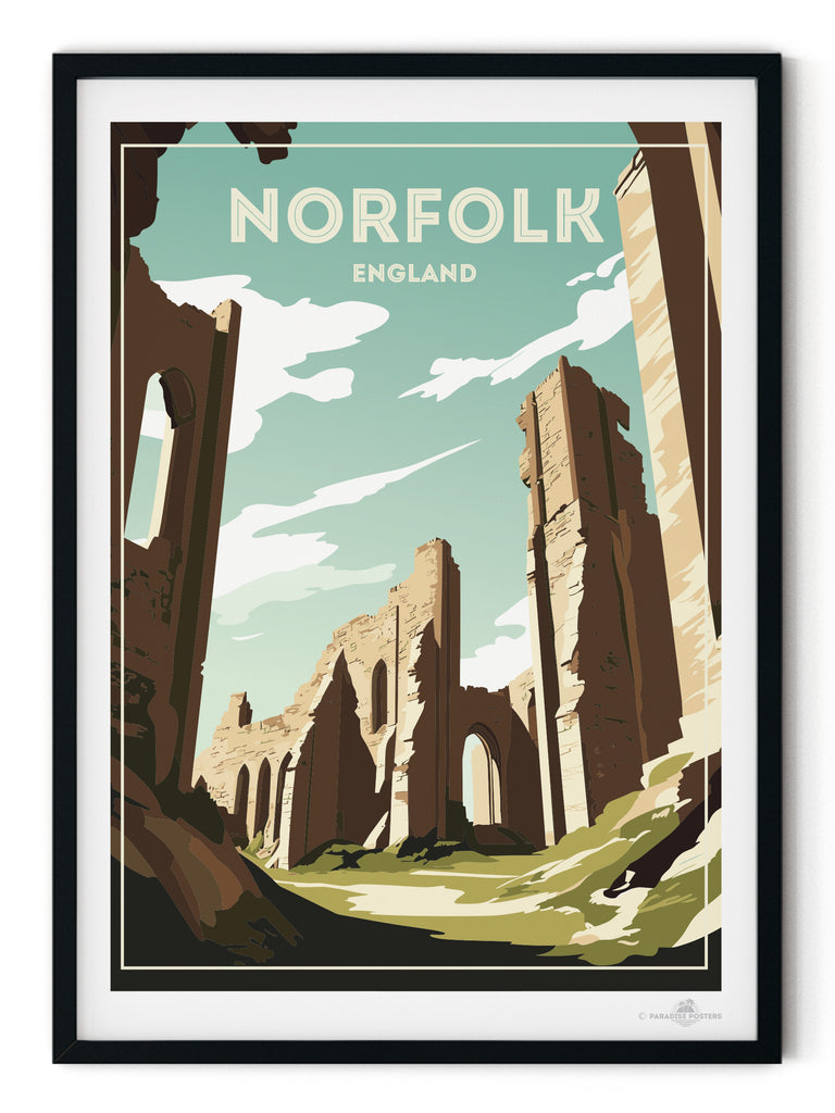 Norfolk England Poster Print England new