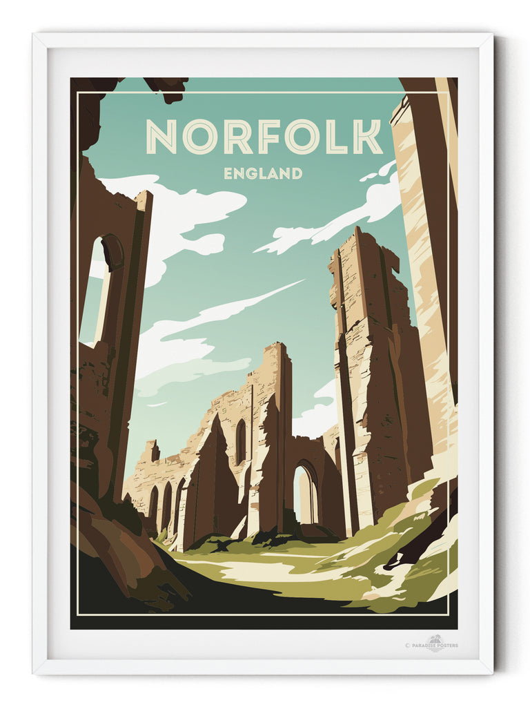 Norfolk England Poster Print England new