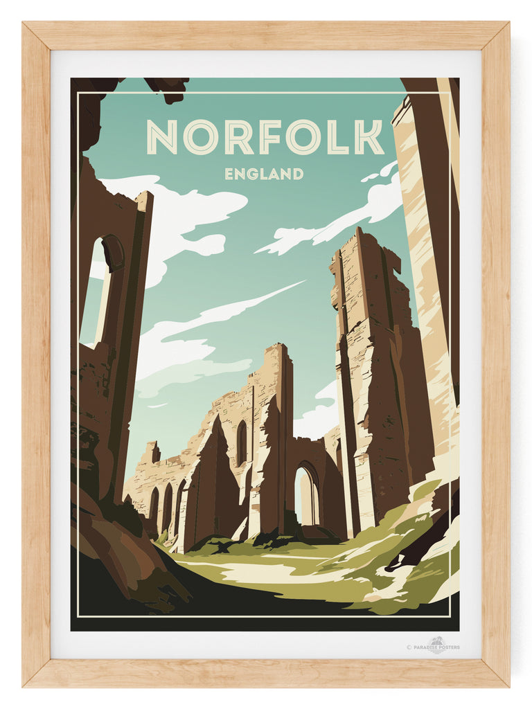 Norfolk England Poster Print England new