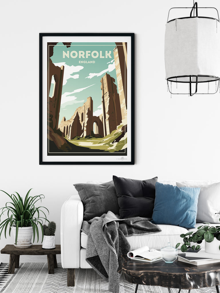 Norfolk England Poster Print England new