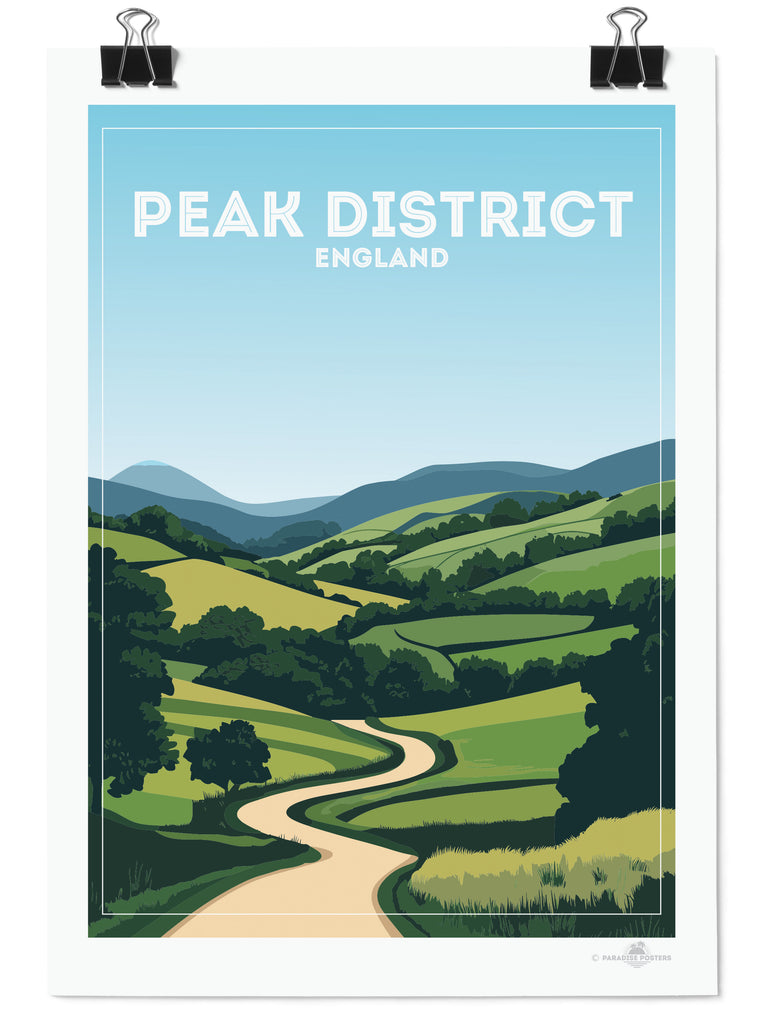 Peak District England Poster Print England Europe new