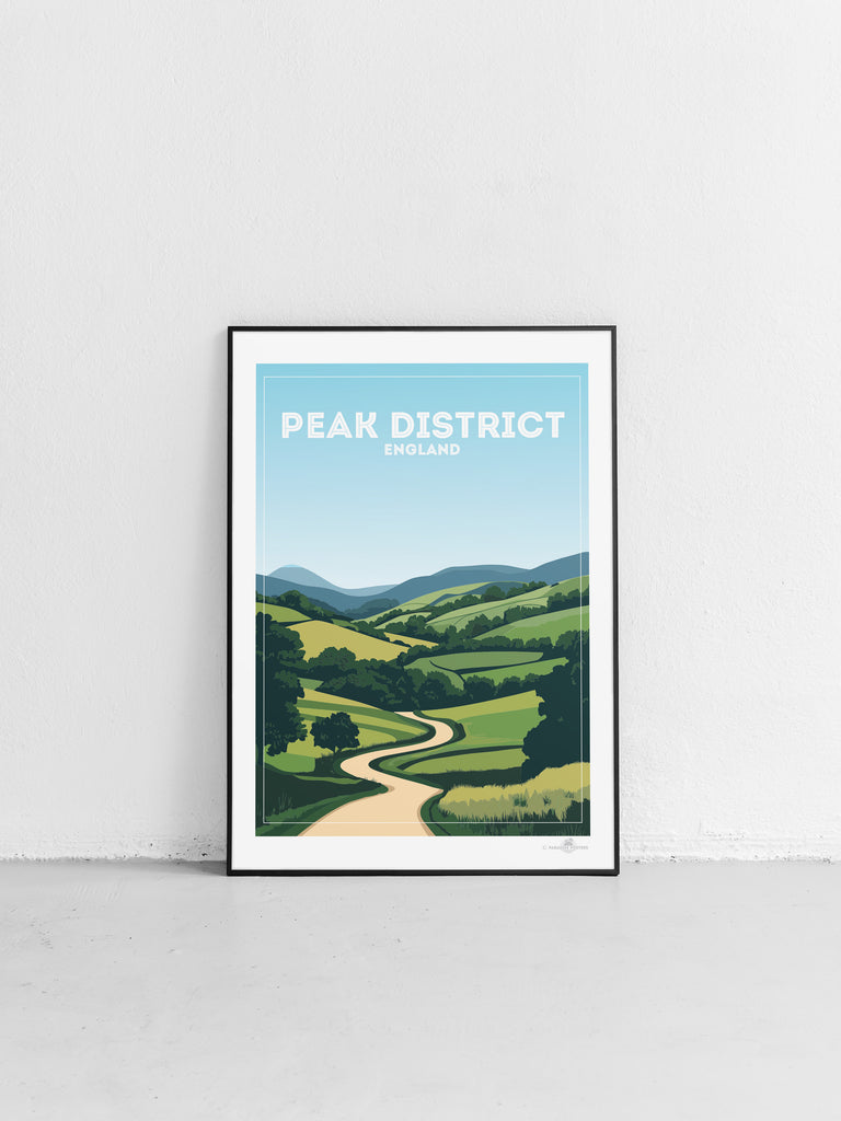 Peak District England Poster Print England