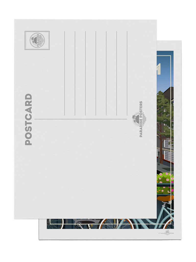 Amsterdam Netherlands Travel Poster Print hello
