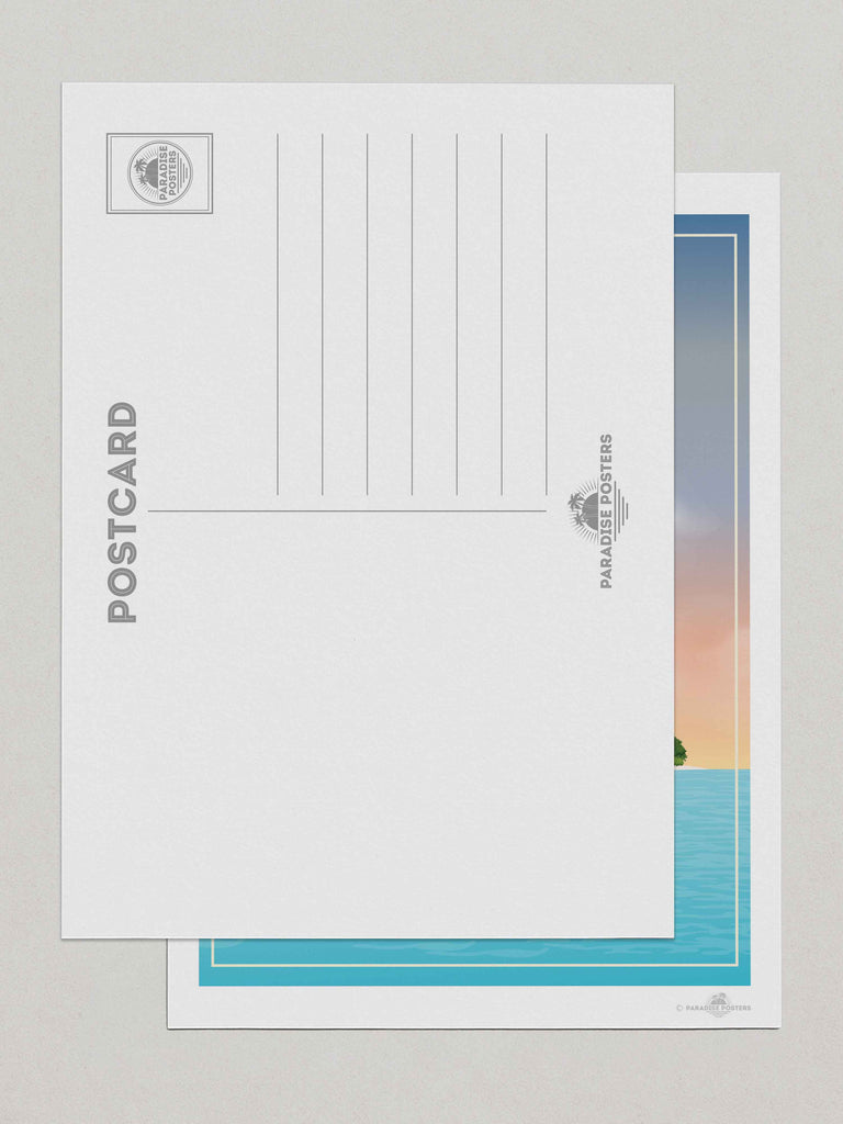 Bahamas Caribbean Travel Poster Print Island