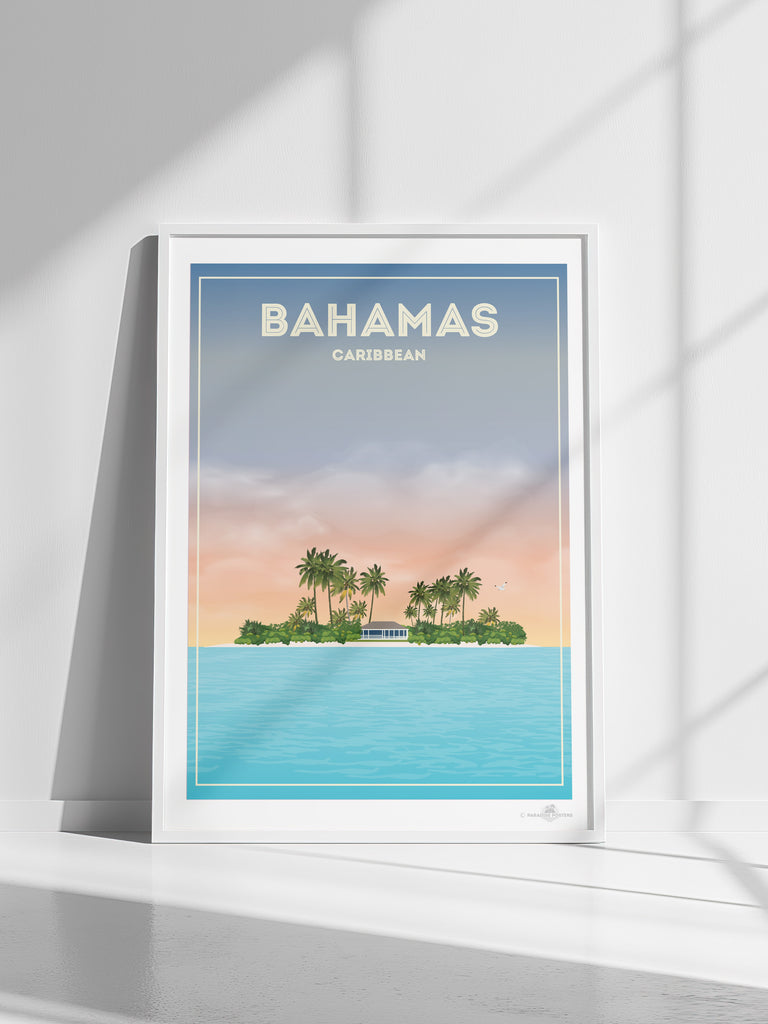 Bahamas Caribbean Poster Print Island new