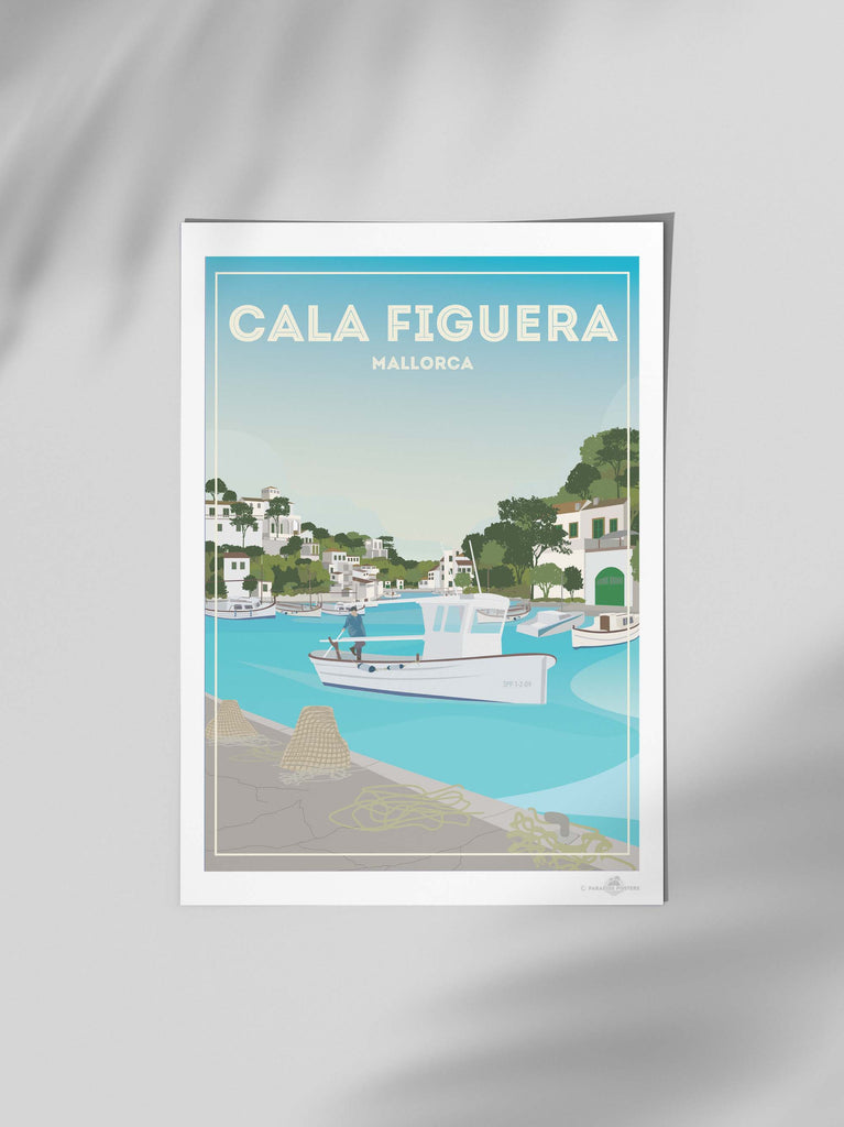 Cala Figuera Mallorca Poster Print Europe new