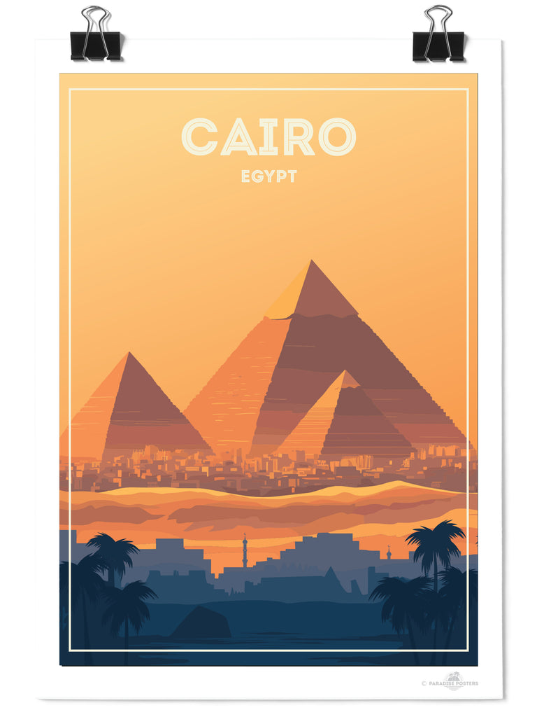 Cairo Egypt Poster Print Africa