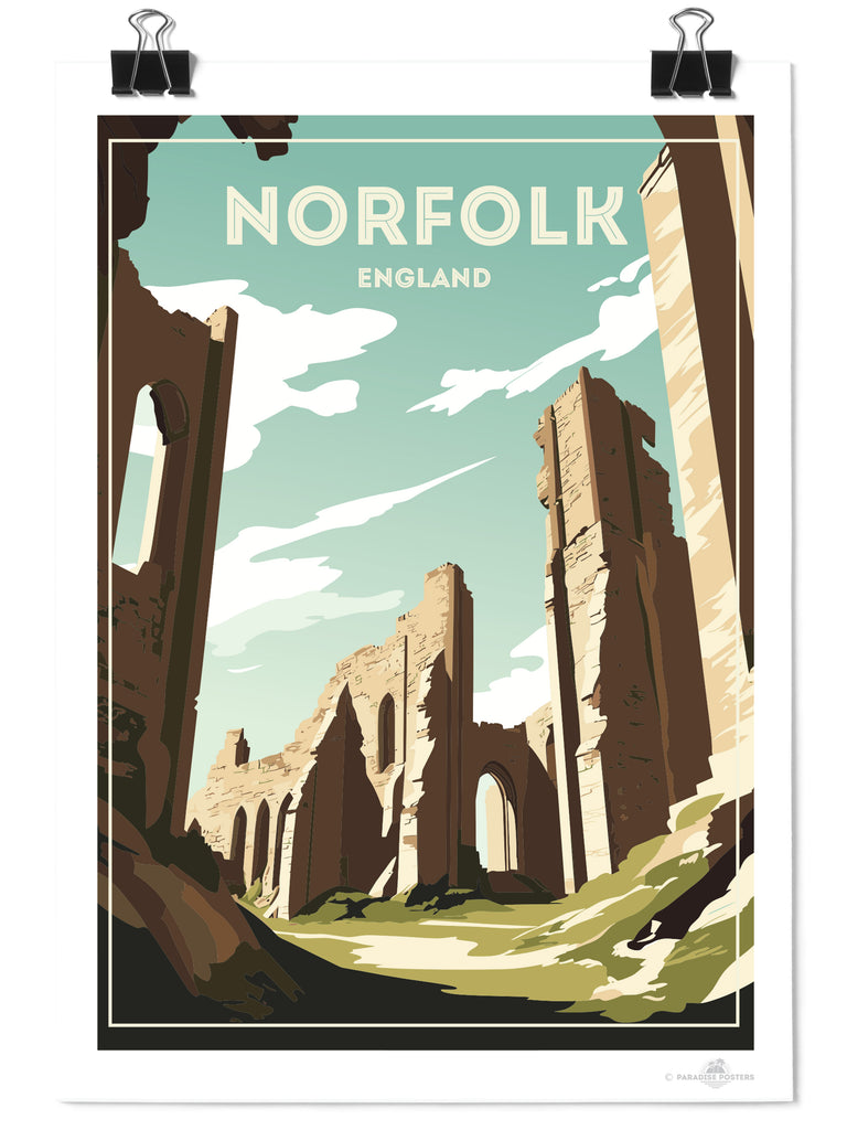 Norfolk England Poster Print England Europe