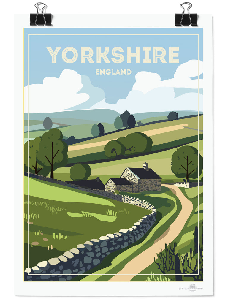 Yorkshire England Paradise Posters England Europe